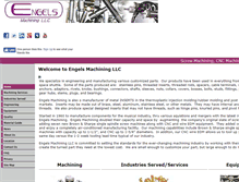 Tablet Screenshot of engelsmachining.com